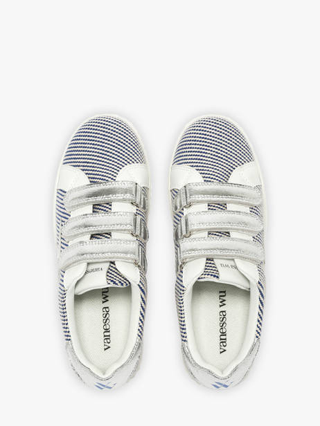 Sneakers Vanessa wu Blauw women BK2833BL ander zicht 4